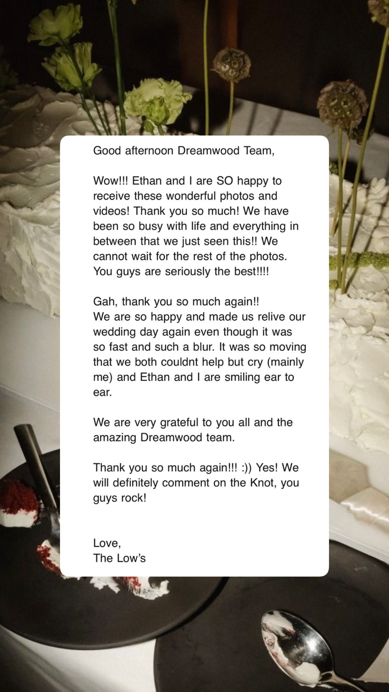 Dreamwood client review wedding photo 116