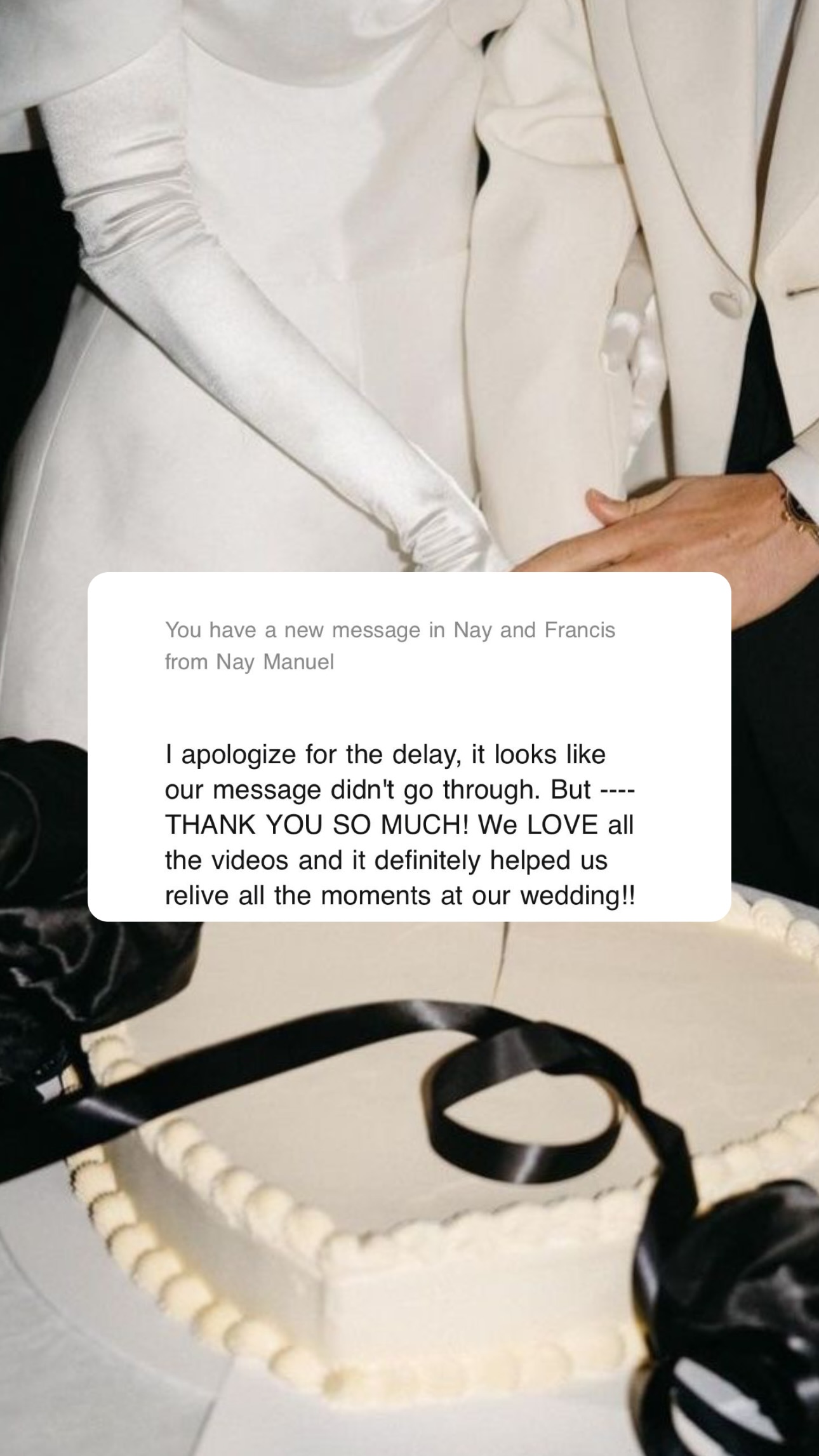 Dreamwood client review wedding photo 150