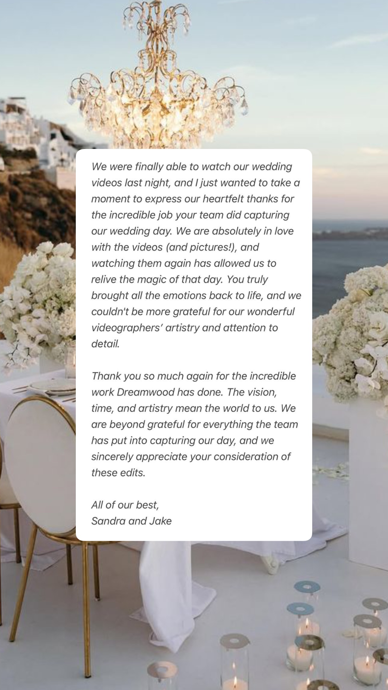 Dreamwood client review wedding photo 195
