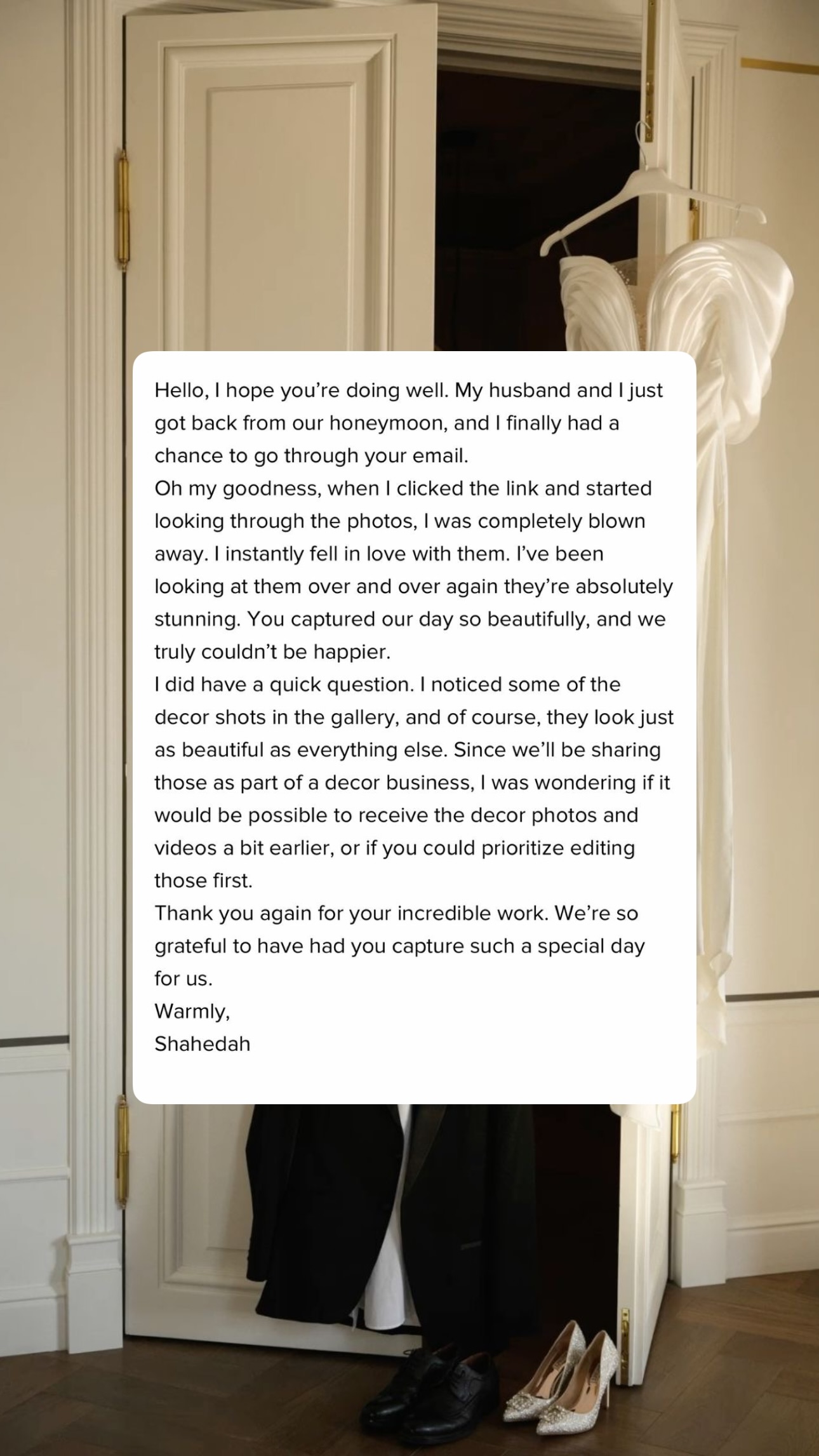 Dreamwood client review wedding photo 225