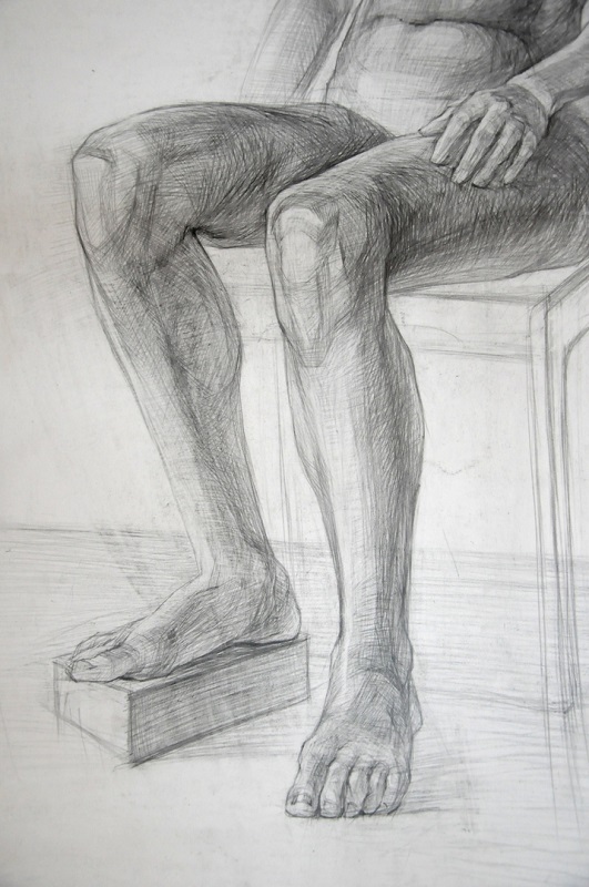 Откуда у человека ноги растут? Ошибки при рисовании сидящей фигуры.