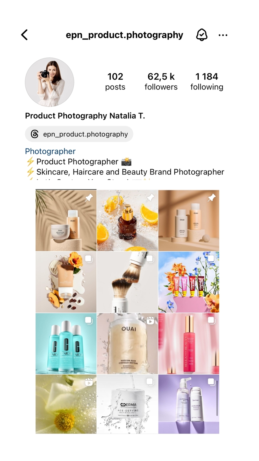 Profil al unui absolvent al cursului de fotografie comercială