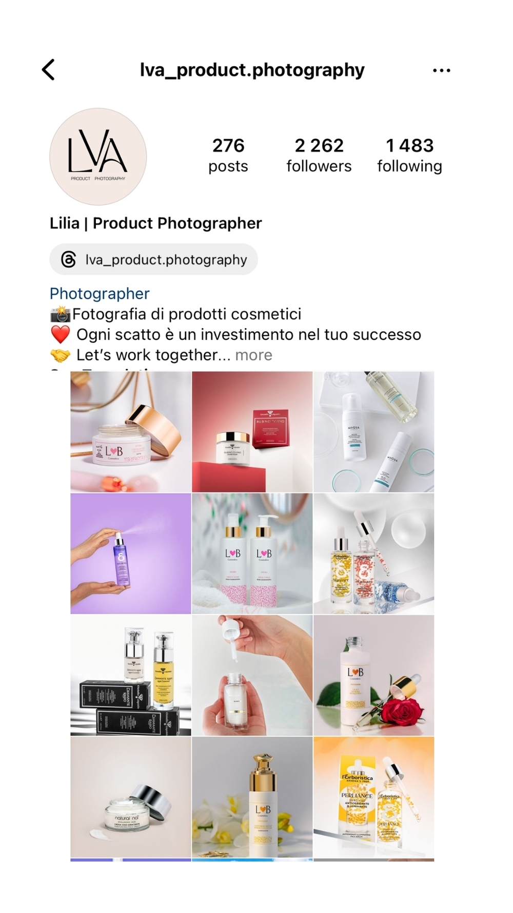 Profil al unui absolvent al cursului de fotografie comercială