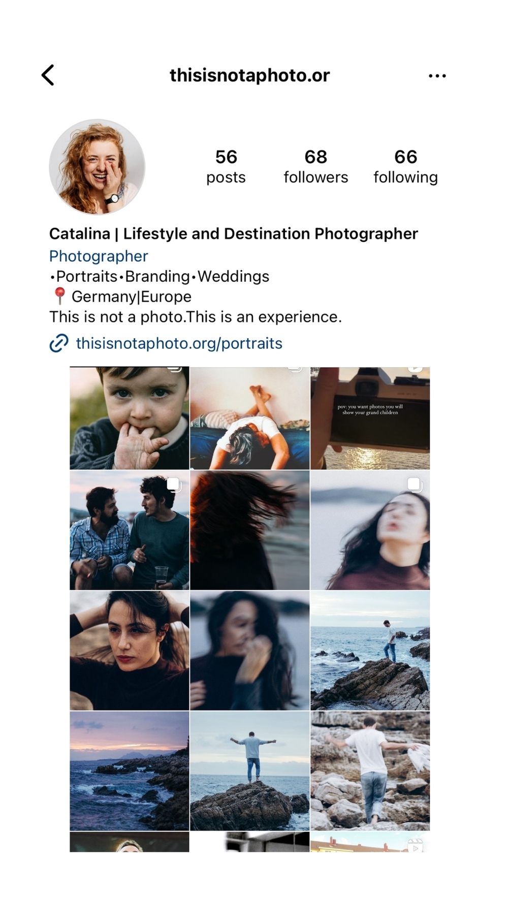Profil al unui absolvent al cursului de fotografie comercială