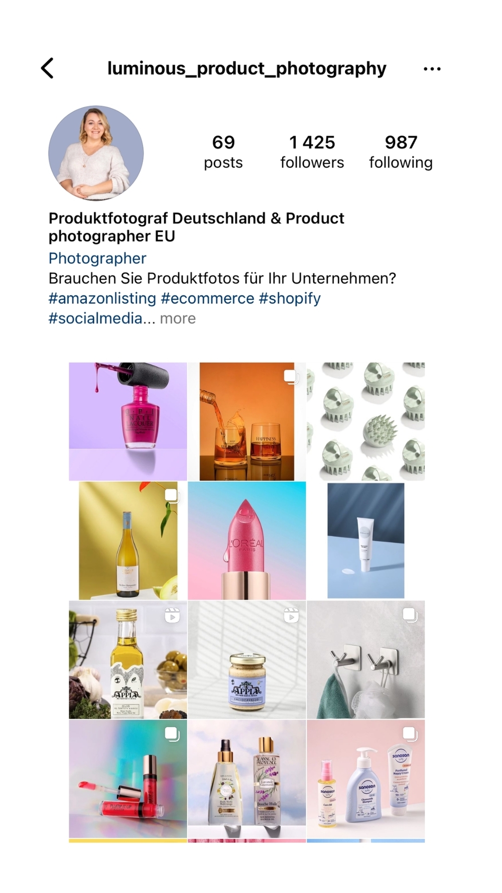 Profil al unui absolvent al cursului de fotografie comercială