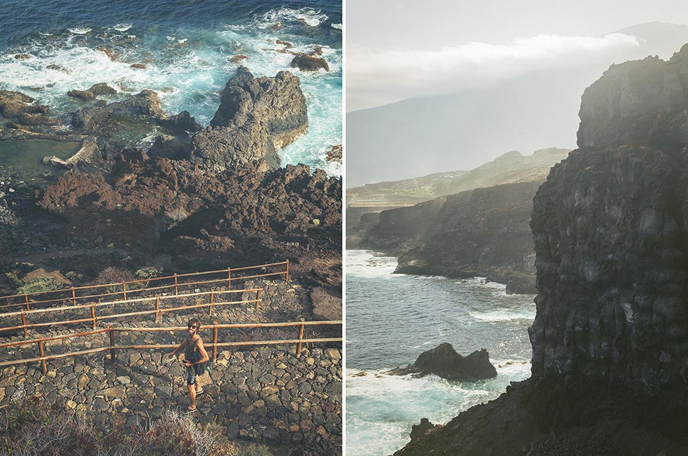 el charco azul, el hierro