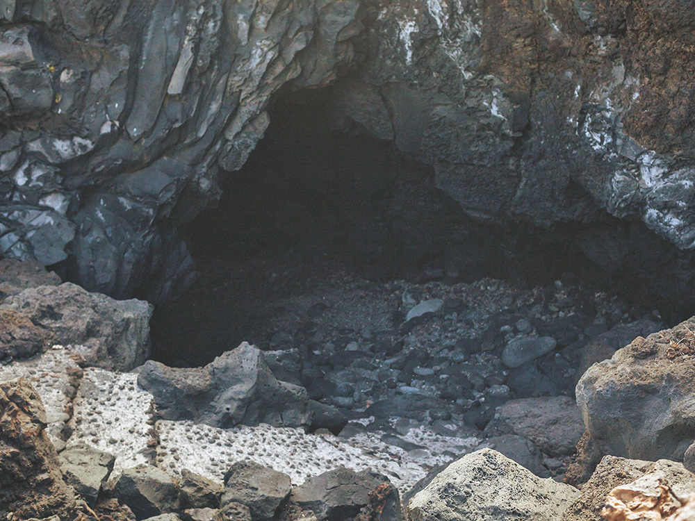 el charco azul, el hierro