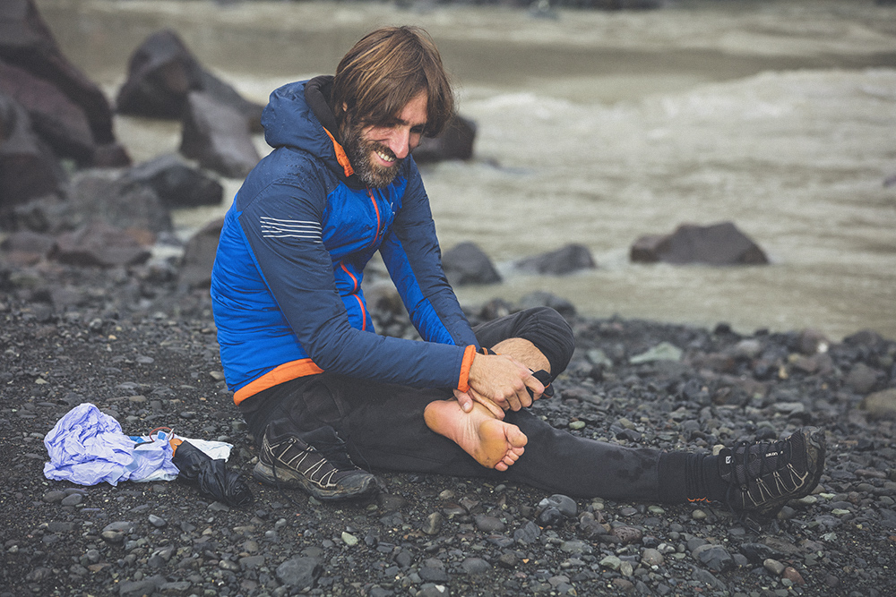 Vatnajokull, Iceland, glacier, brave, swim