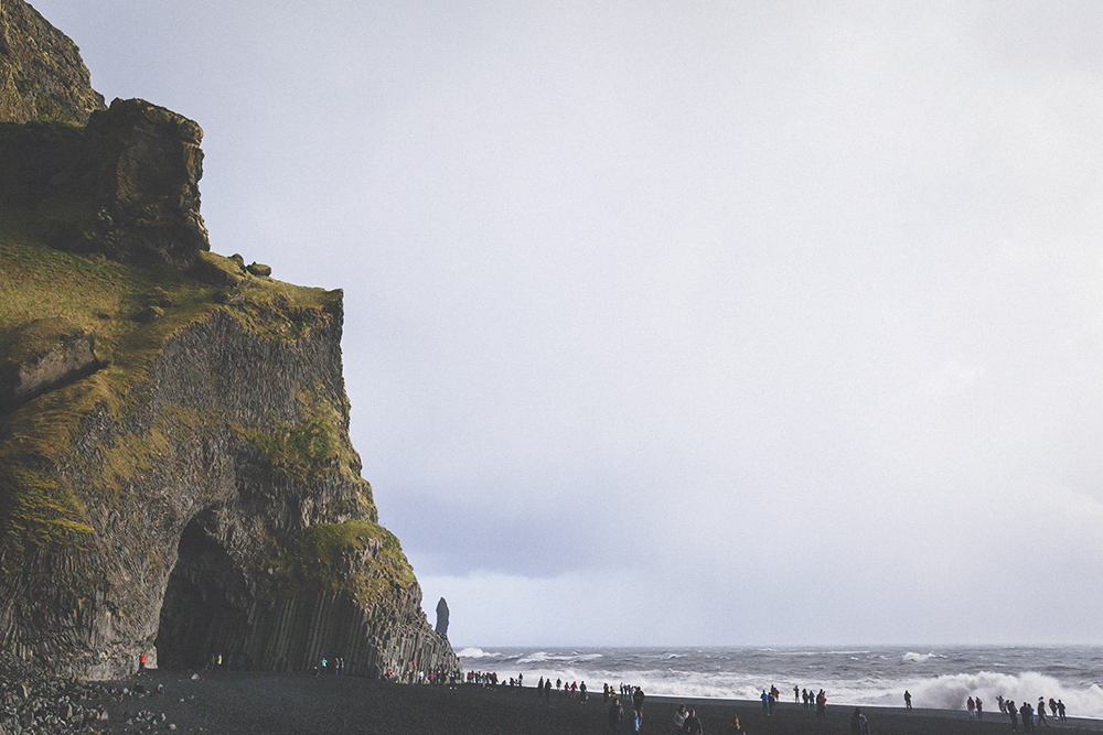 Reynisfjara, beach, dangerous, sneaker waves