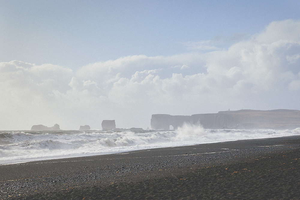 Reynisfjara beach, iceland, dangerous, sneaker waves
