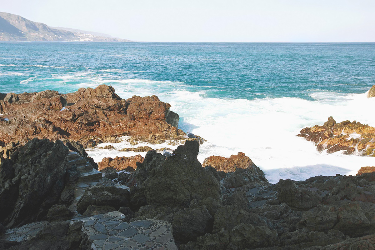 puerto de la cruz, tenerife, atlantic ocean