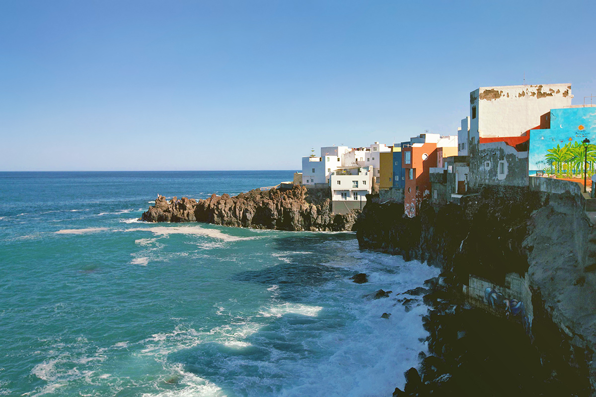 puerto de la cruz, tenerife, atlantic ocean, nature
