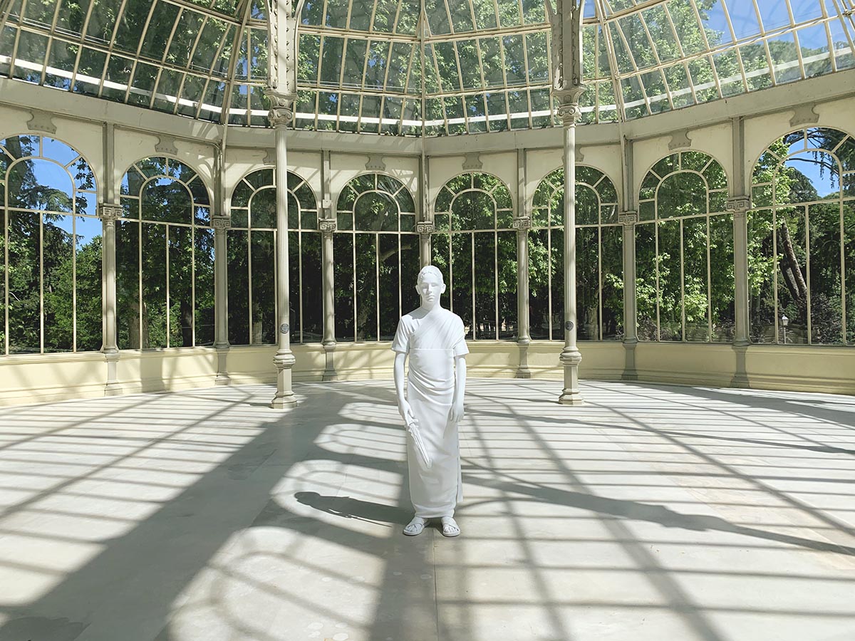 charles ray, cuatro moldes, retiro, exhibit