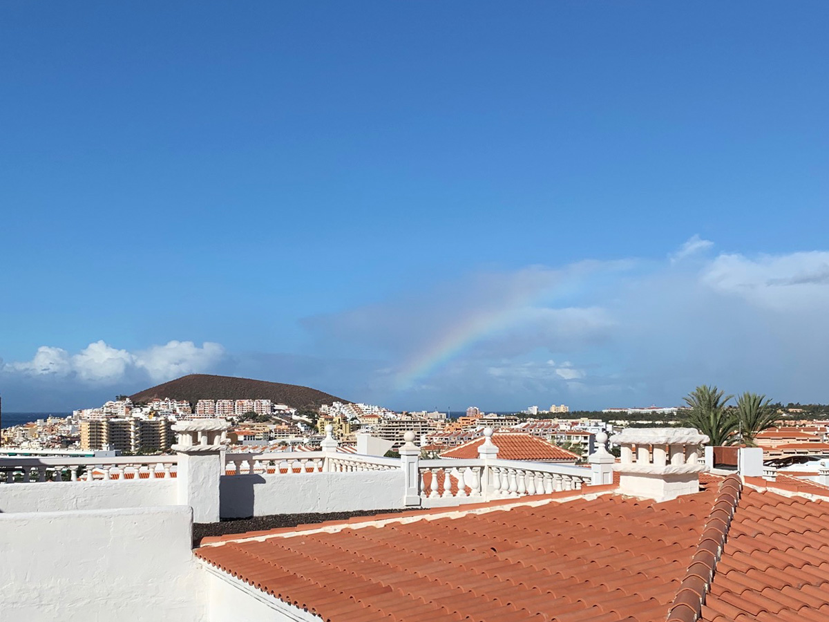 rainbow, los cristianos, tenerife