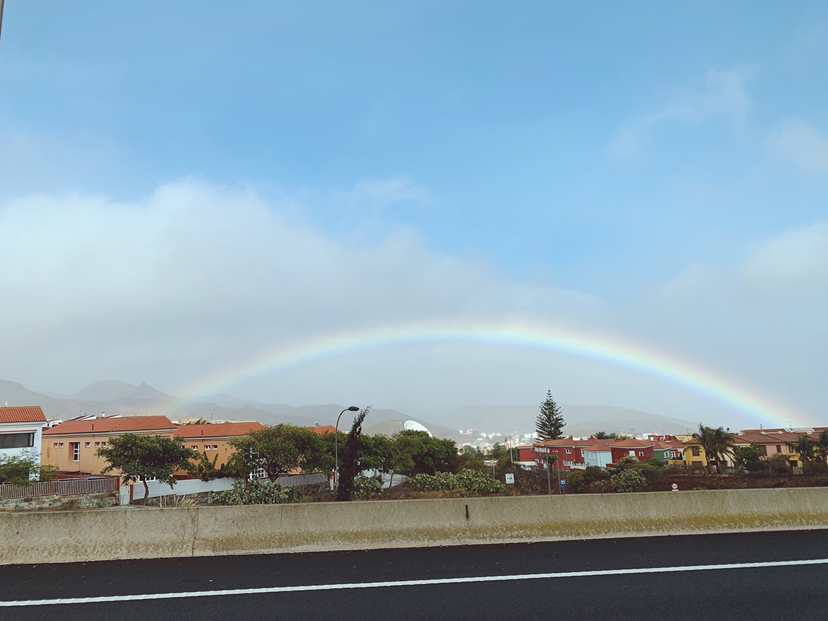 rainbow, tacoronte, Santa Cruz