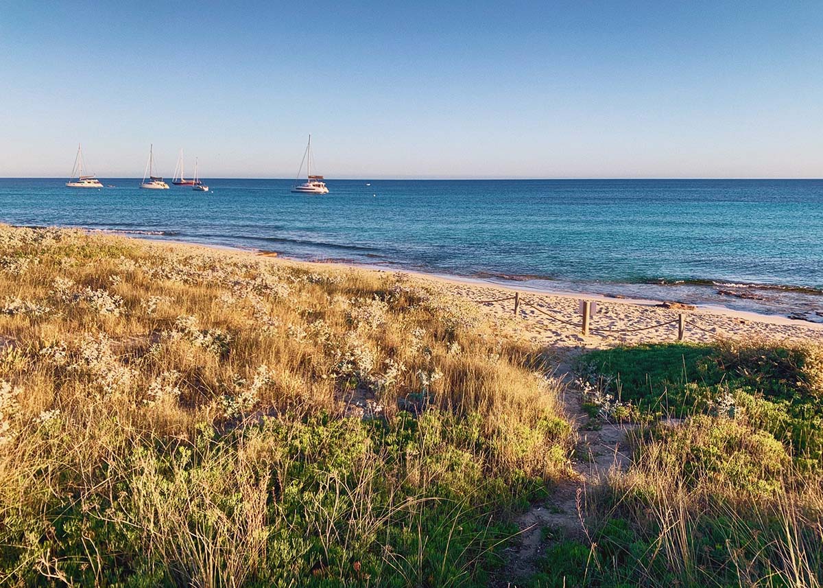 Platja de Migjorn, Formentera, beach