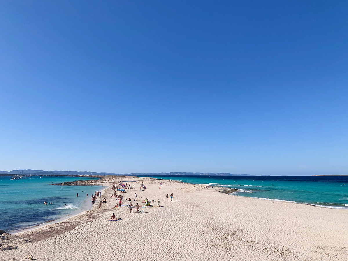 Playa De Ses Illetes, formentera, bermuda