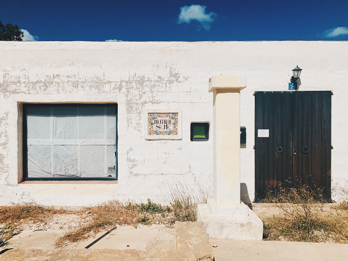 formentera streets, balearic