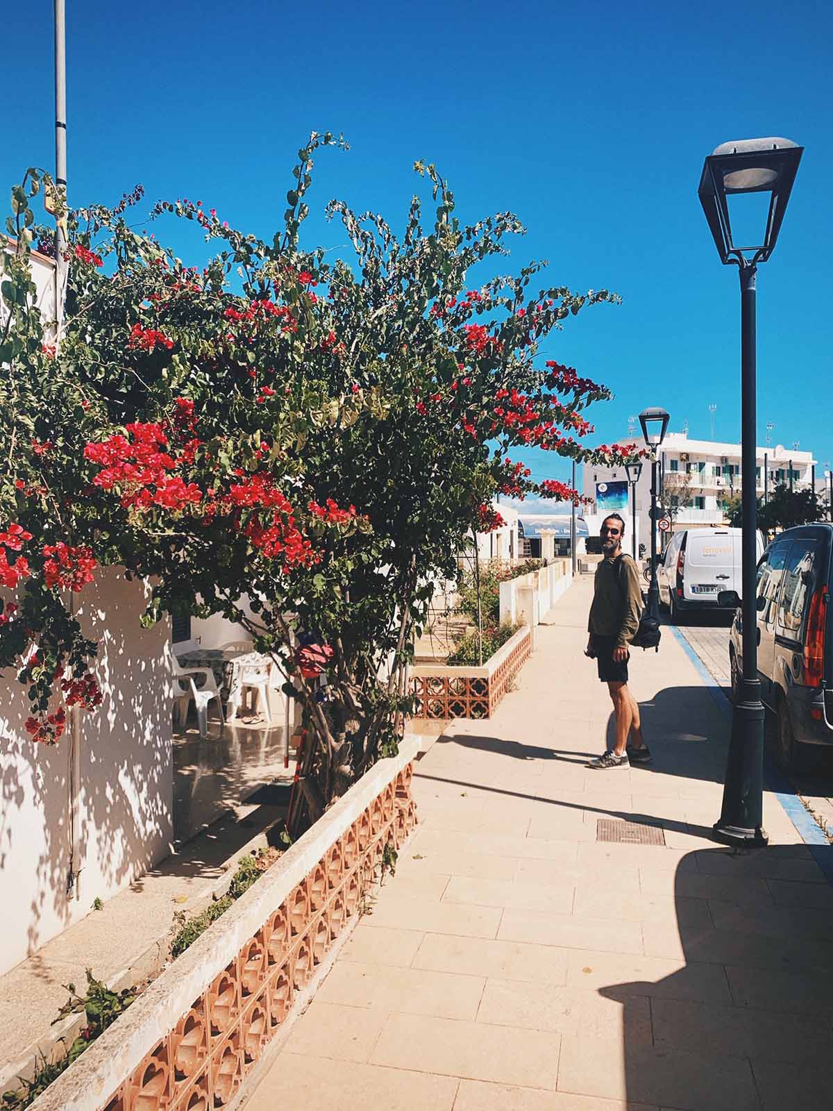 formentera streets, balearic
