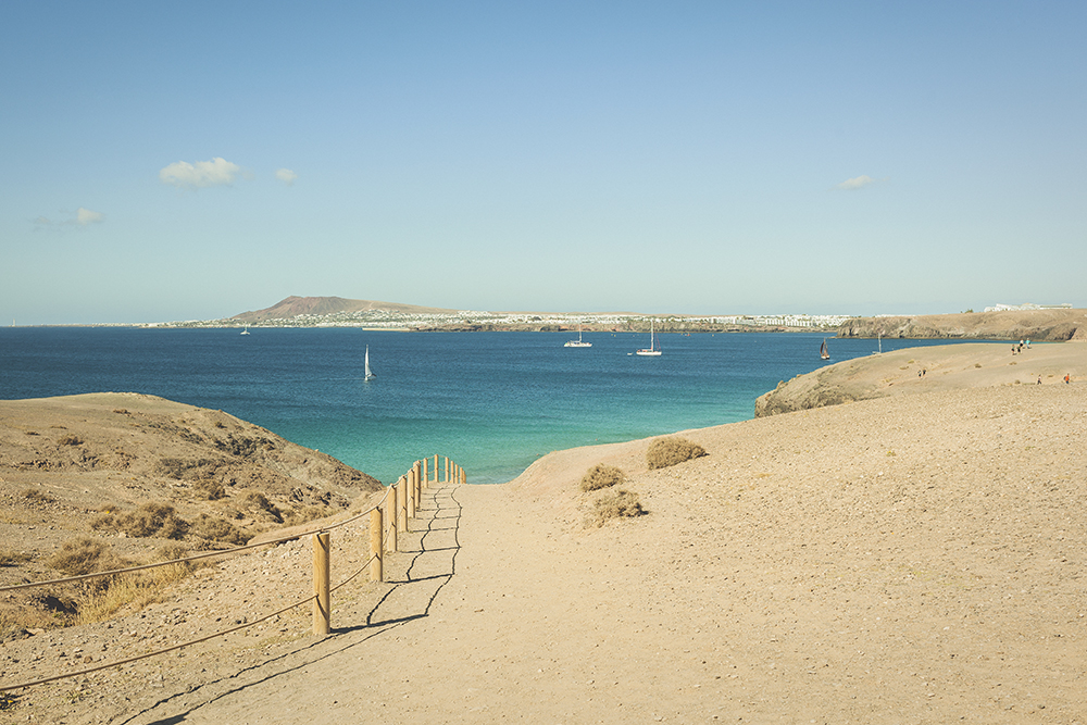 playa de la cera, papagayo, lanzarote
