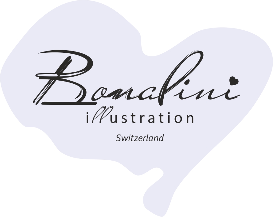 Bonalini Switzerland Logo — Nursery Wall Art & Personalized Baby Posters