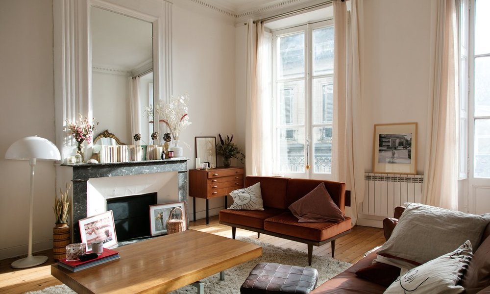 интерьер французских квартир в париже