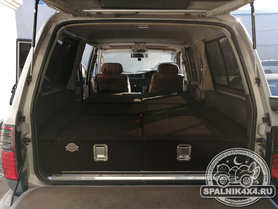 Toyota Land Cruiser 💯 с установленным автоспальником стандартной комплектации