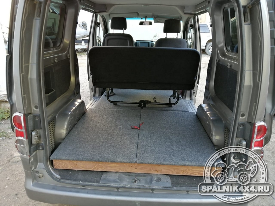 🆕 Система двойного подогреваемого пола - автоспальник для Nissan NV200, того что раньше называлось Vanette (Kubistar)