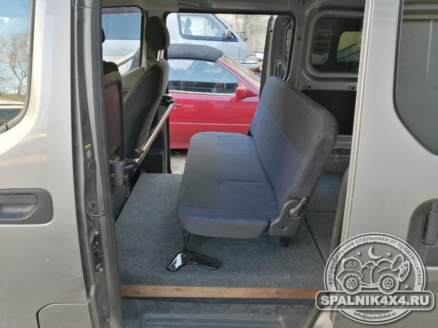 🆕 Система двойного подогреваемого пола - автоспальник для Nissan NV200, того что раньше называлось Vanette (Kubistar)