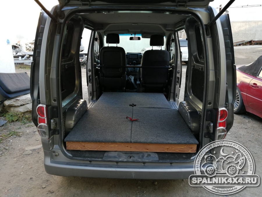 🆕 Система двойного подогреваемого пола - автоспальник для Nissan NV200, того что раньше называлось Vanette (Kubistar)