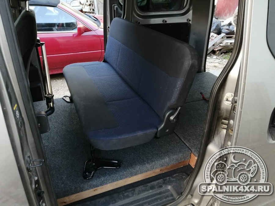🆕 Система двойного подогреваемого пола - автоспальник для Nissan NV200, того что раньше называлось Vanette (Kubistar)