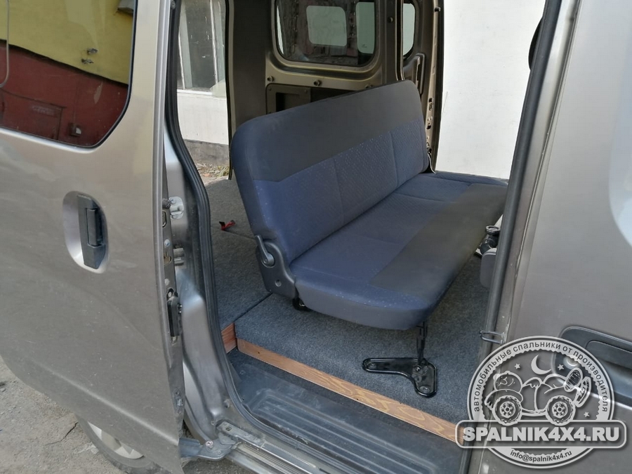🆕 Система двойного подогреваемого пола - автоспальник для Nissan NV200, того что раньше называлось Vanette (Kubistar)