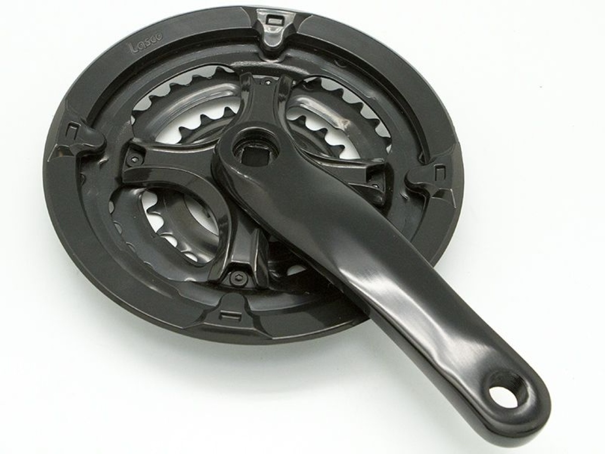 Шатуны под квадрат. HDL Wheel HDL-lfc113. Prowheel ta-cq01, МТВ. Система Шатунов Lasco. Шатуны ta-cq01 24/34/42t 175 мм "под квадрат" сталь/алюминий (nav. 630 18/20").