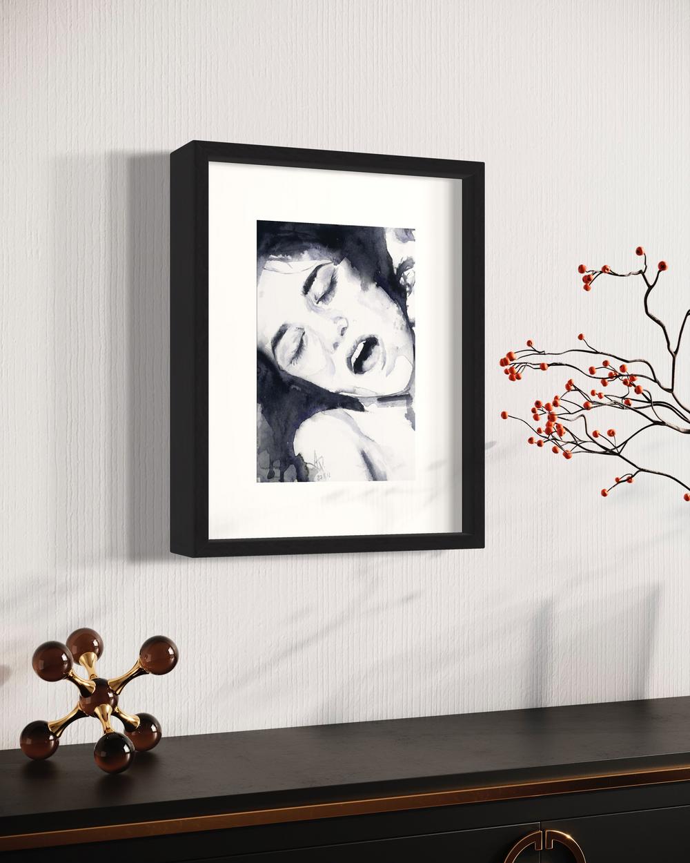 Buy BestSelling Art by Anna Dart "Extasis" Watercolour on SINGULART