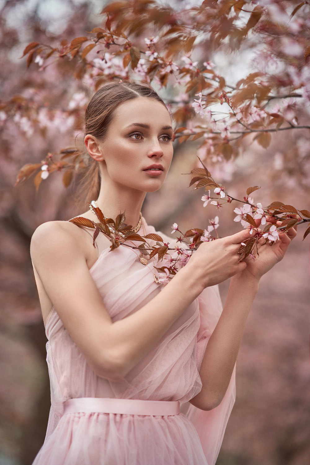 Cherry blossom photoshoot