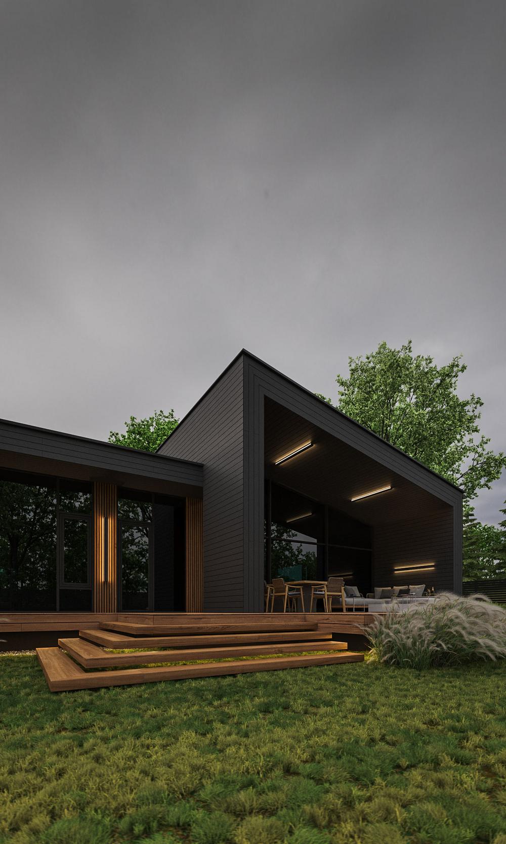 Соче модульный дом интерьер