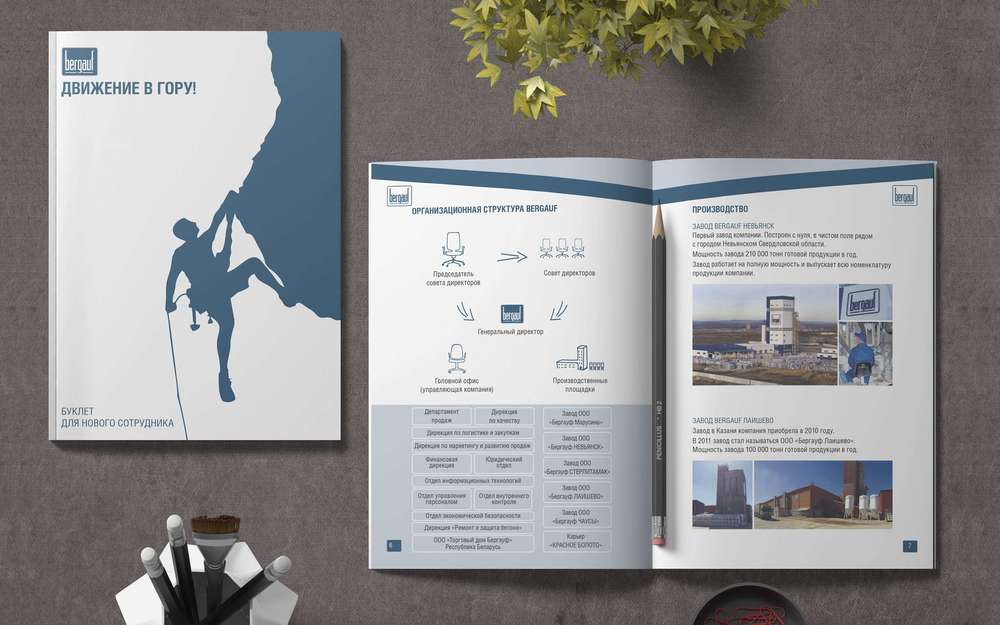 Разработка дизайна информационной книги-блокнота онлайн