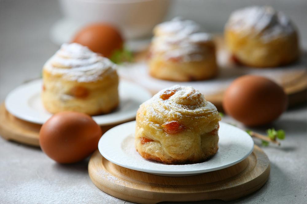 Рецепт кулича на Пасху: заварной кулич с желтым нежным мякишем (нам понравился очень)