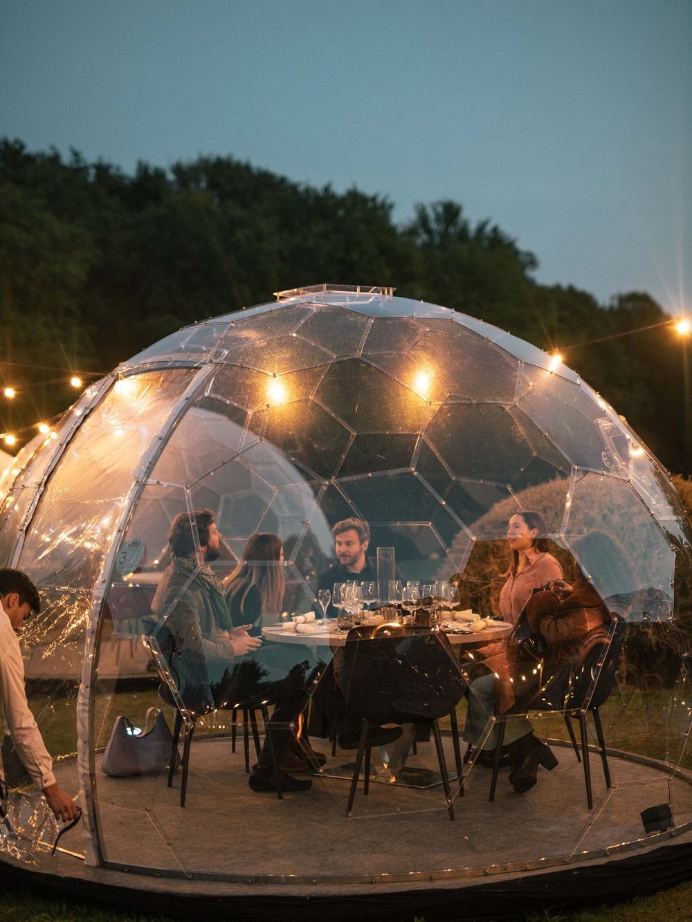 Everything You Need to Know About Those Clear Plastic Dining Domes in Mint  Plaza - Eater SF