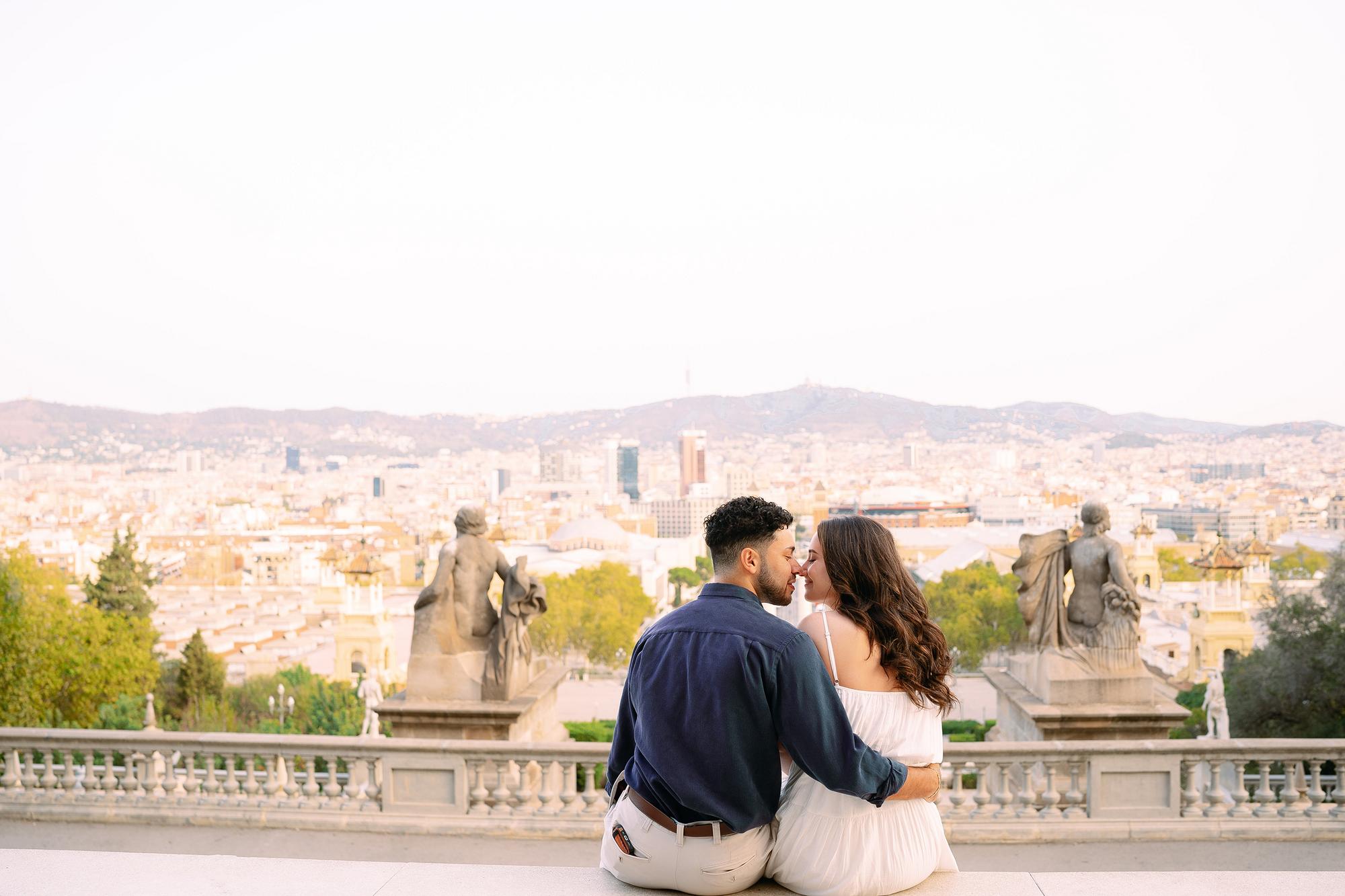 Romantic photoshoot Barcelona
