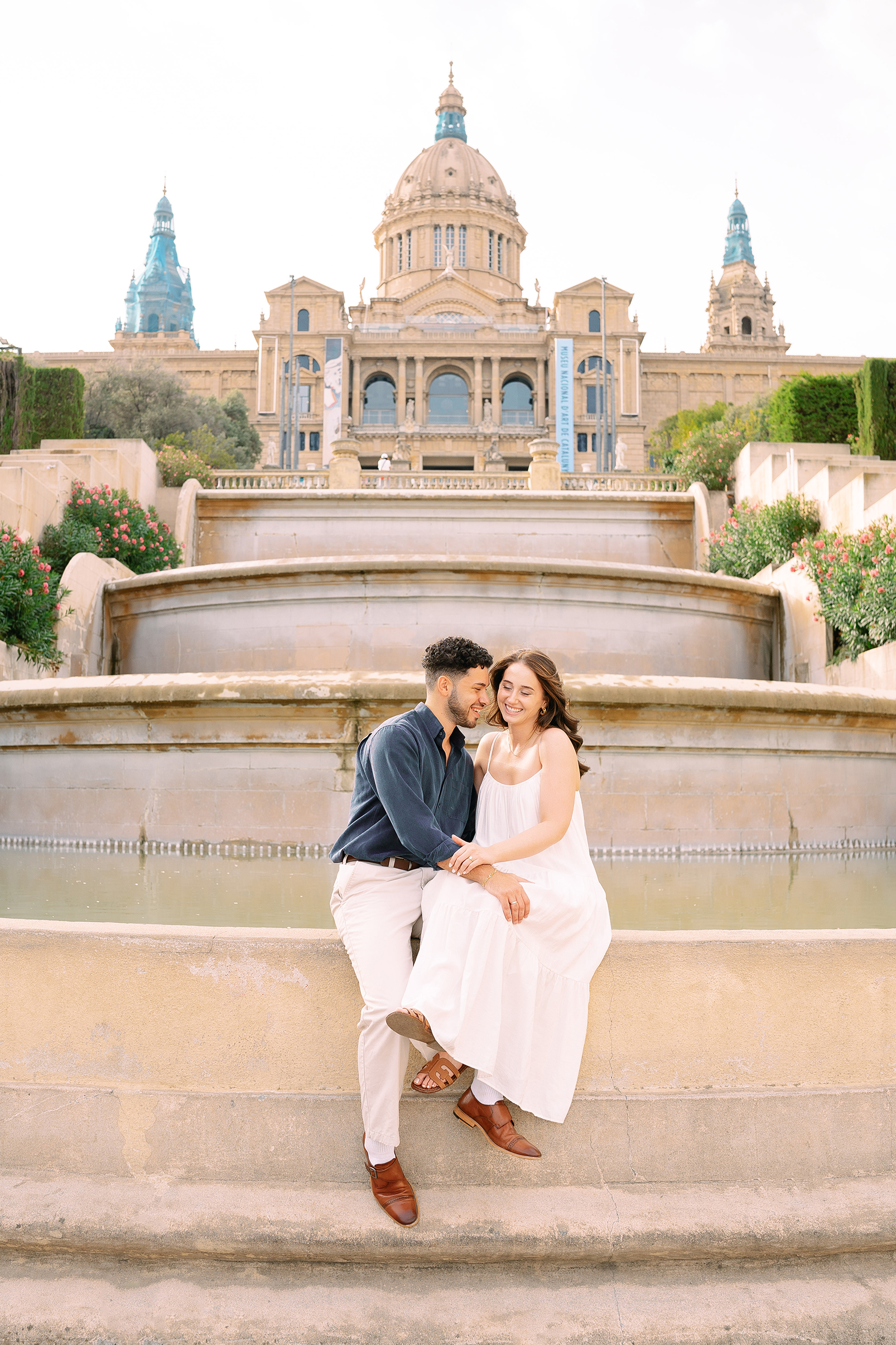 Unique love story photoshoot ideas Barcelona
