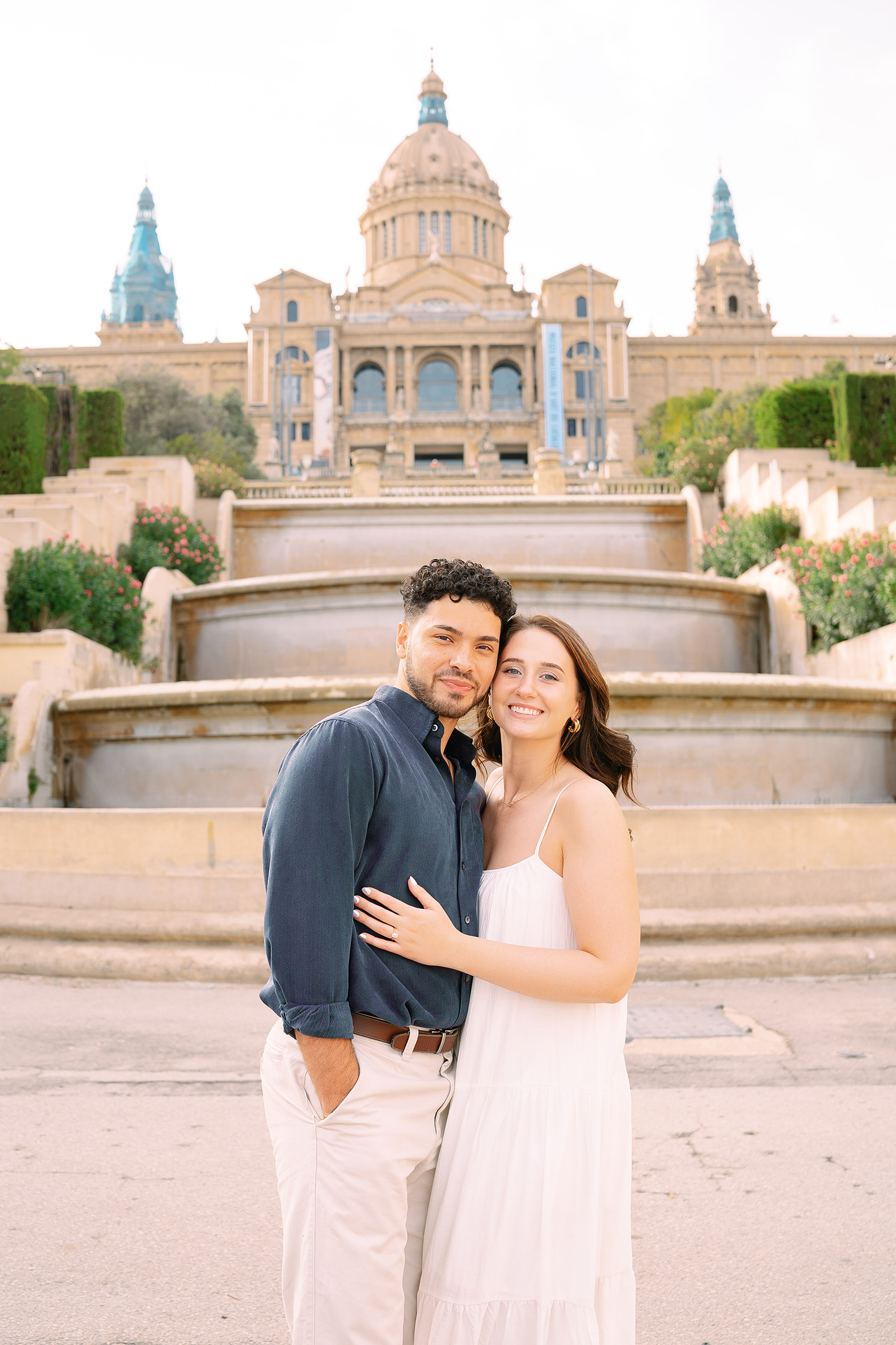 Love story photo session in Barcelona