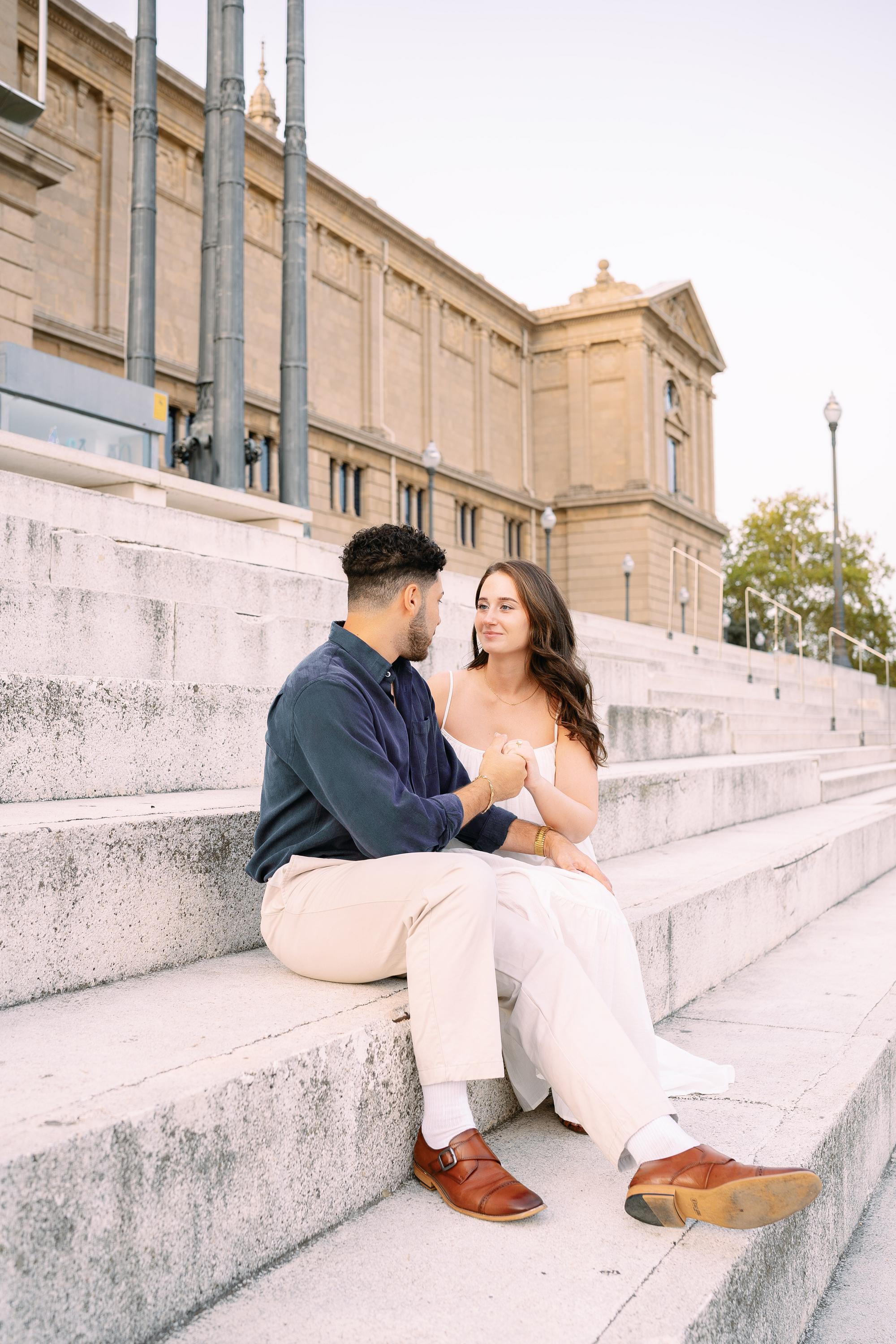Engagement photoshoot Barcelona