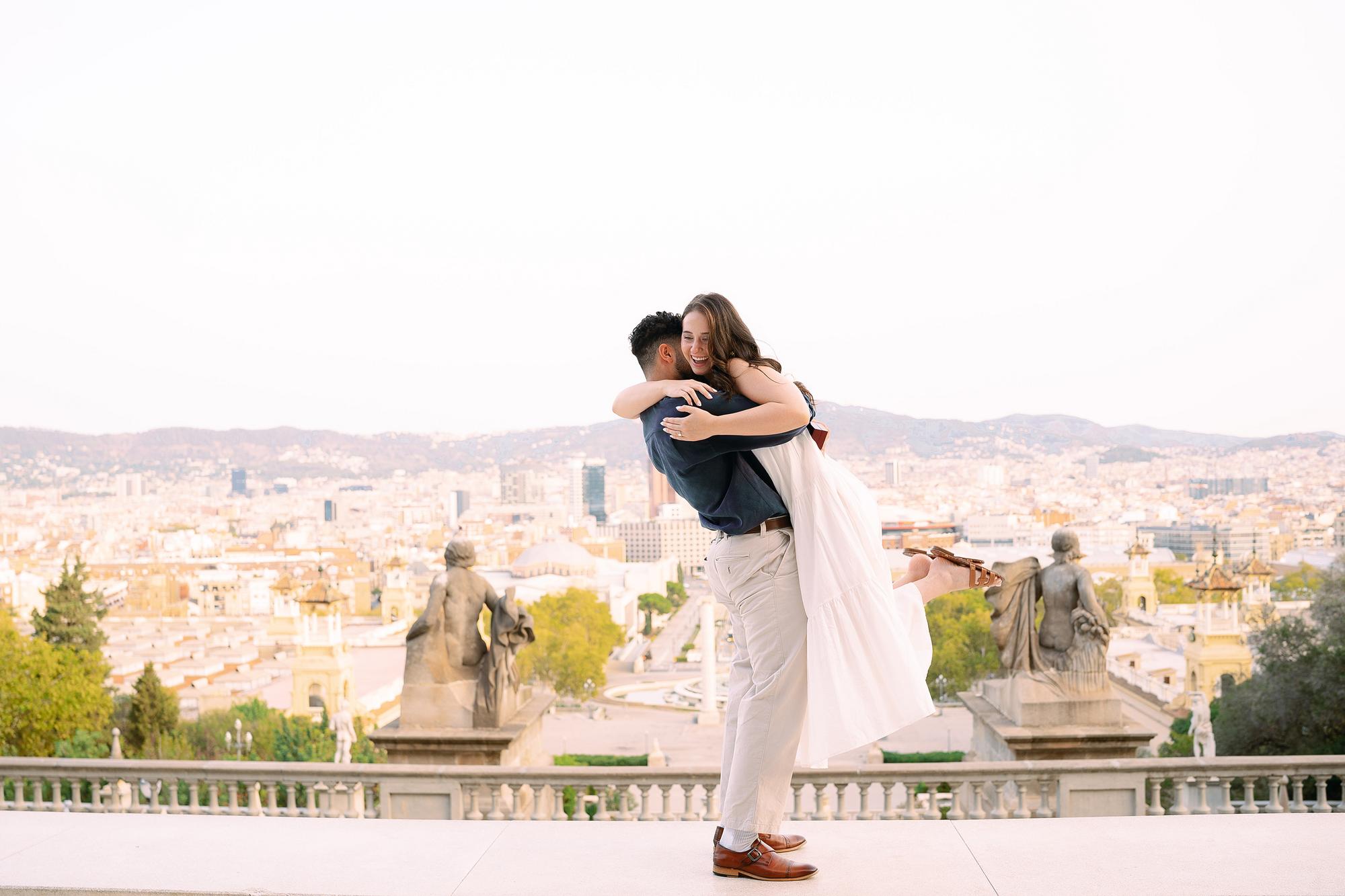 Barcelona couple photography