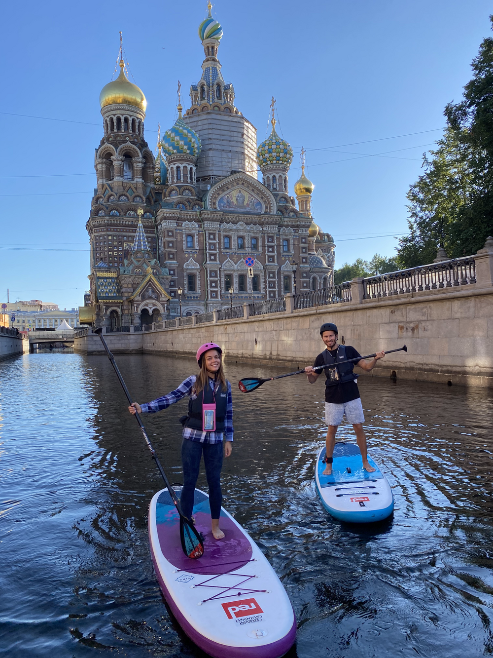 Сап прогулки в Санкт-Петербурге - сап серфинг, туры на сапах