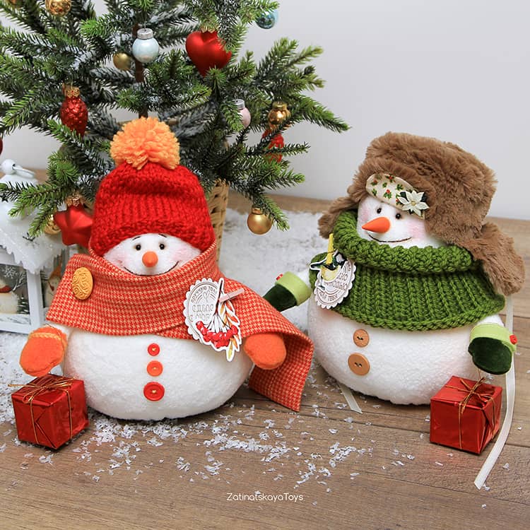 Снеговик из носка своими руками: урок по созданию украшения из подручных средств