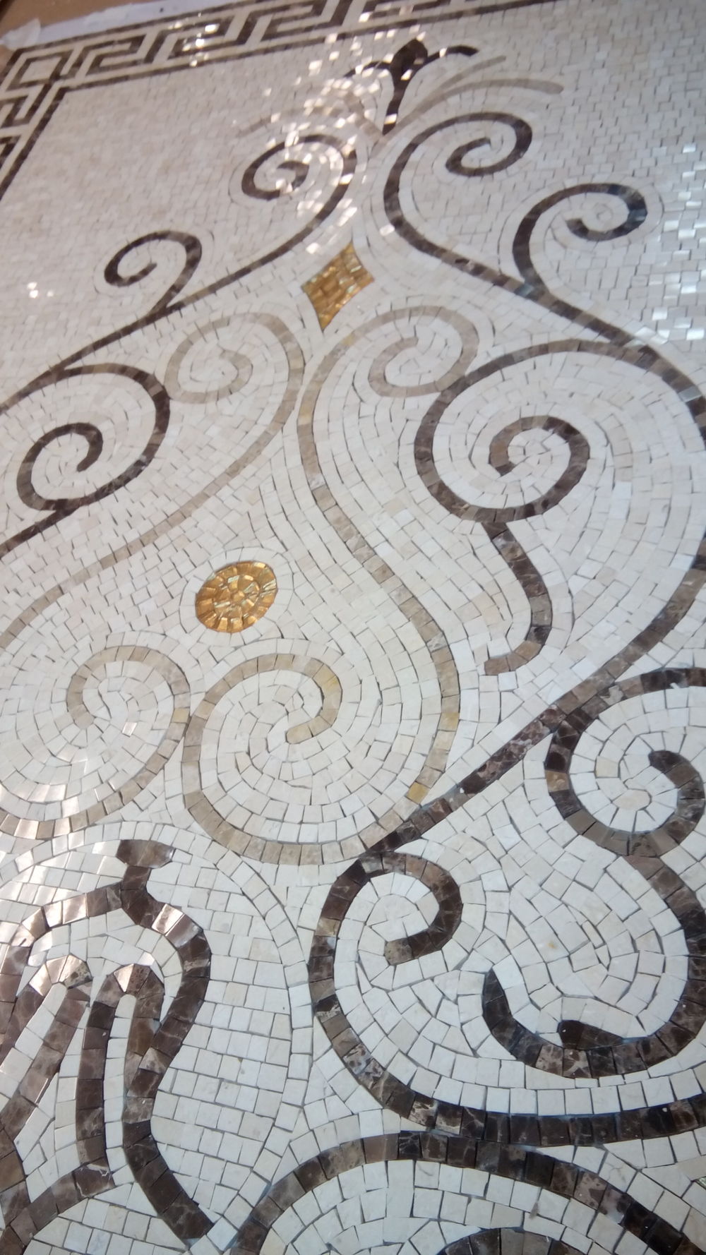 Мозаичное панно из камня