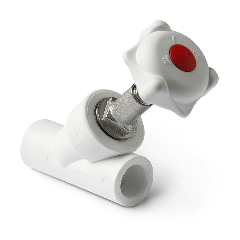 Вентиль полипропиленовый Pro Aqua 45 градусов (PP-R)