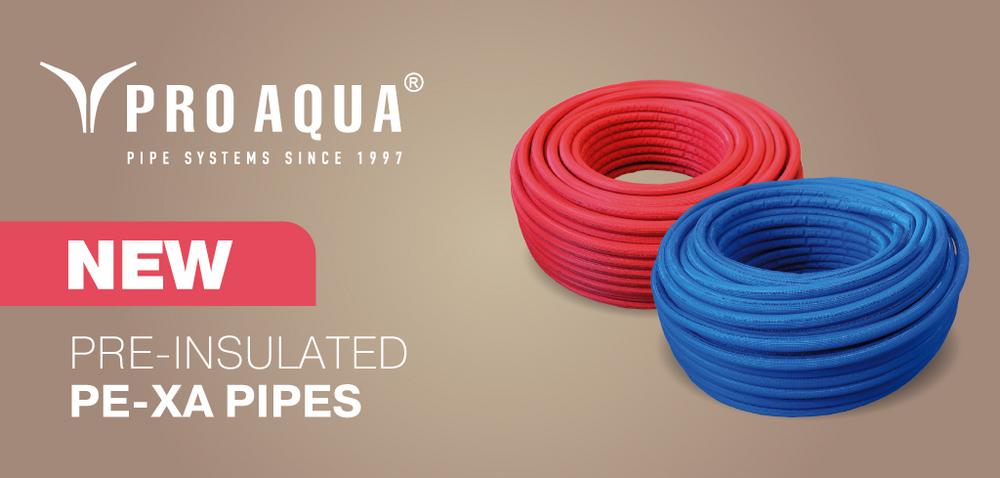 Pro Aqua Introduces Pre Insulated Pe Xa Pipes