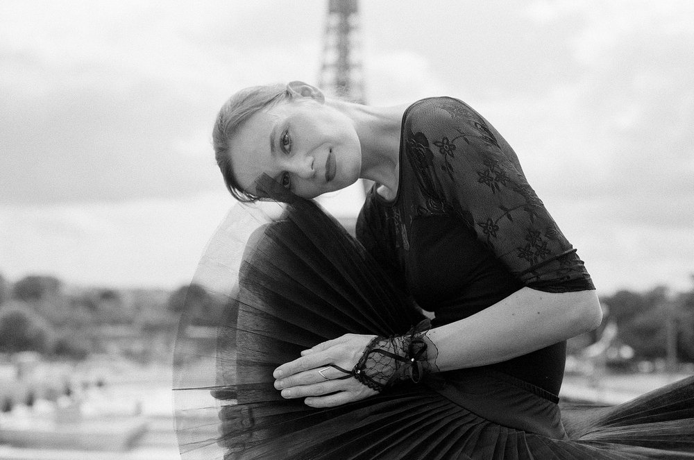 portrait photographer for ballet dancers in Paris